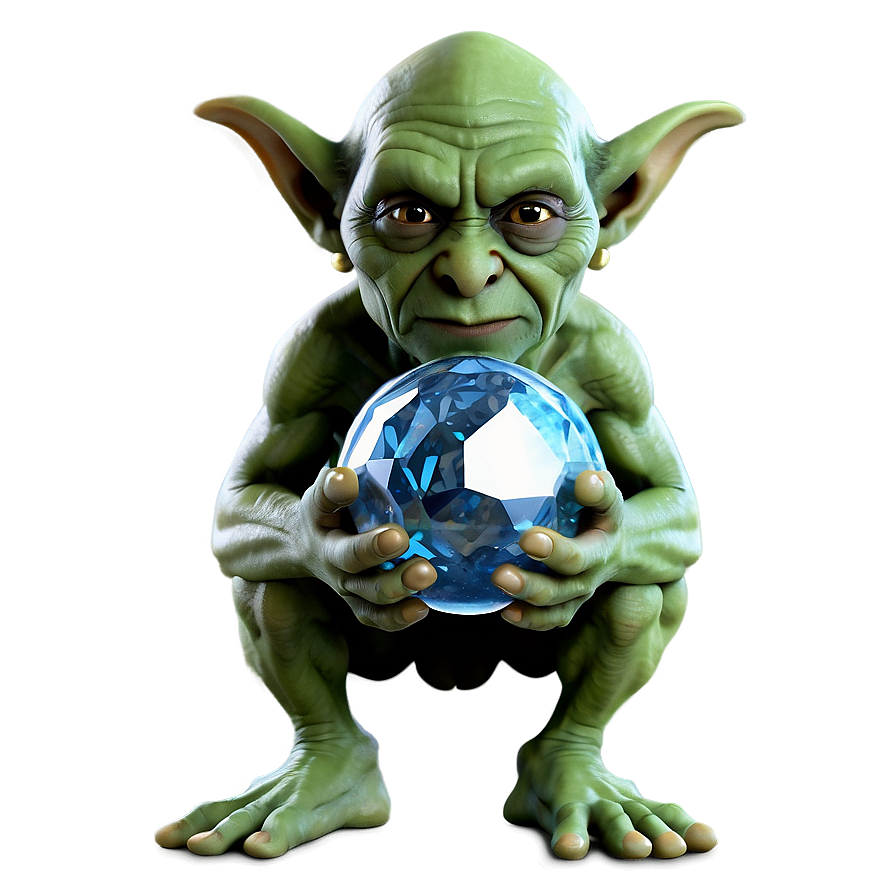 Goblin With A Crystal Ball Png 65