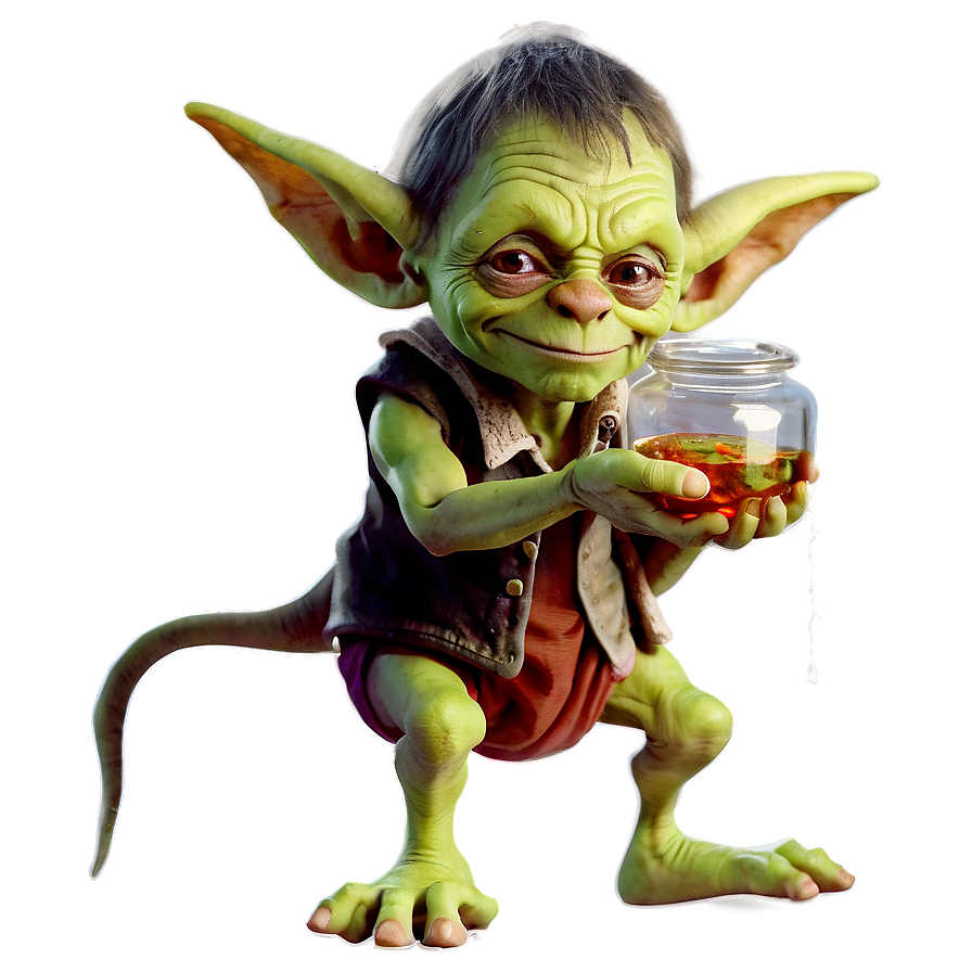 Goblin With Magic Potion Png 05252024