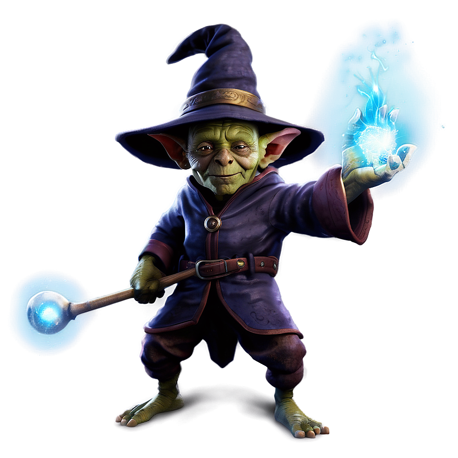 Goblin Wizard Magic PNG 05252024 PNG image with a transparent background, free high-resolution download