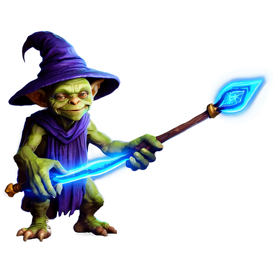 Goblin Wizard Magic Png Xhb