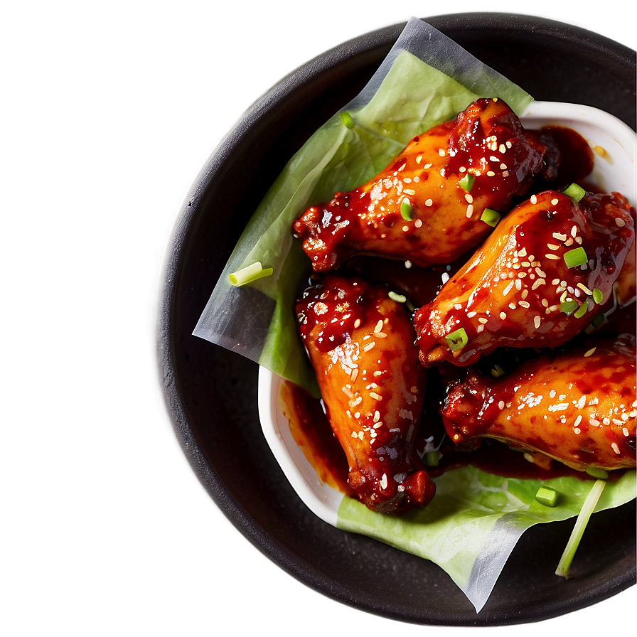 Gochujang Chicken Wings Png 34