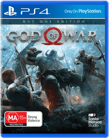 Godof War P S4 Day One Edition Cover Art