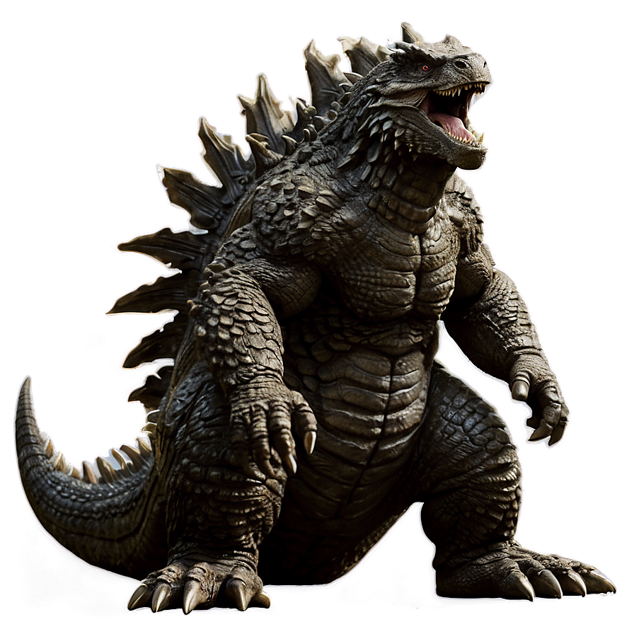 Godzilla 2014 Legendary Pose Png Qbt98