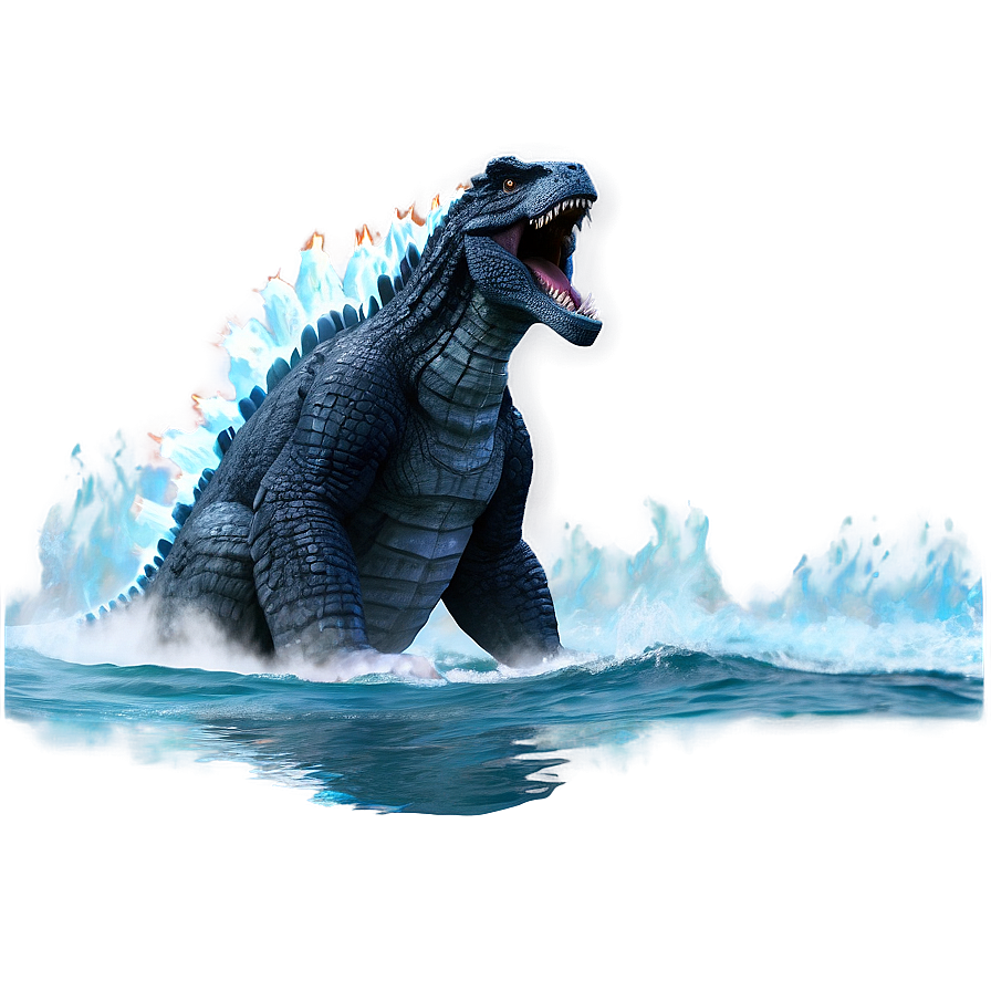 Godzilla In Ocean Png 94