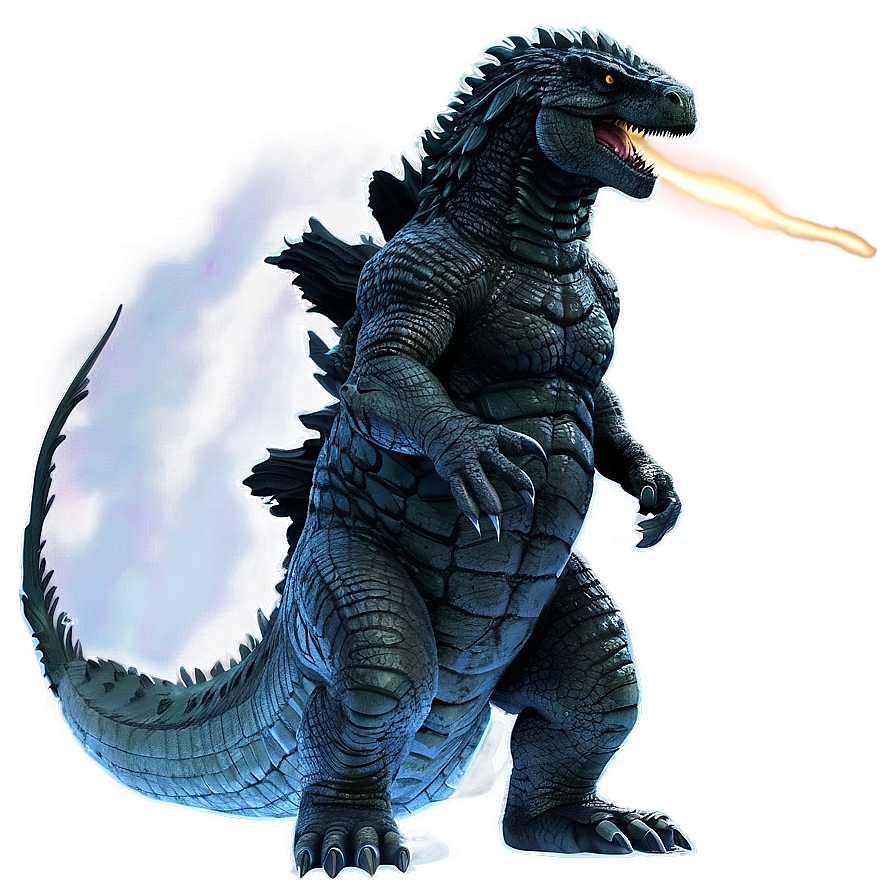 Godzilla Silhouette PNG jif43 PNG with transparent background