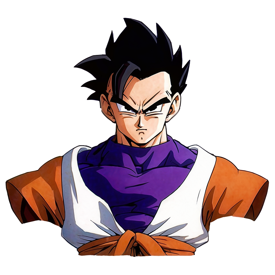 Gohan's Quiet Determination Png 33