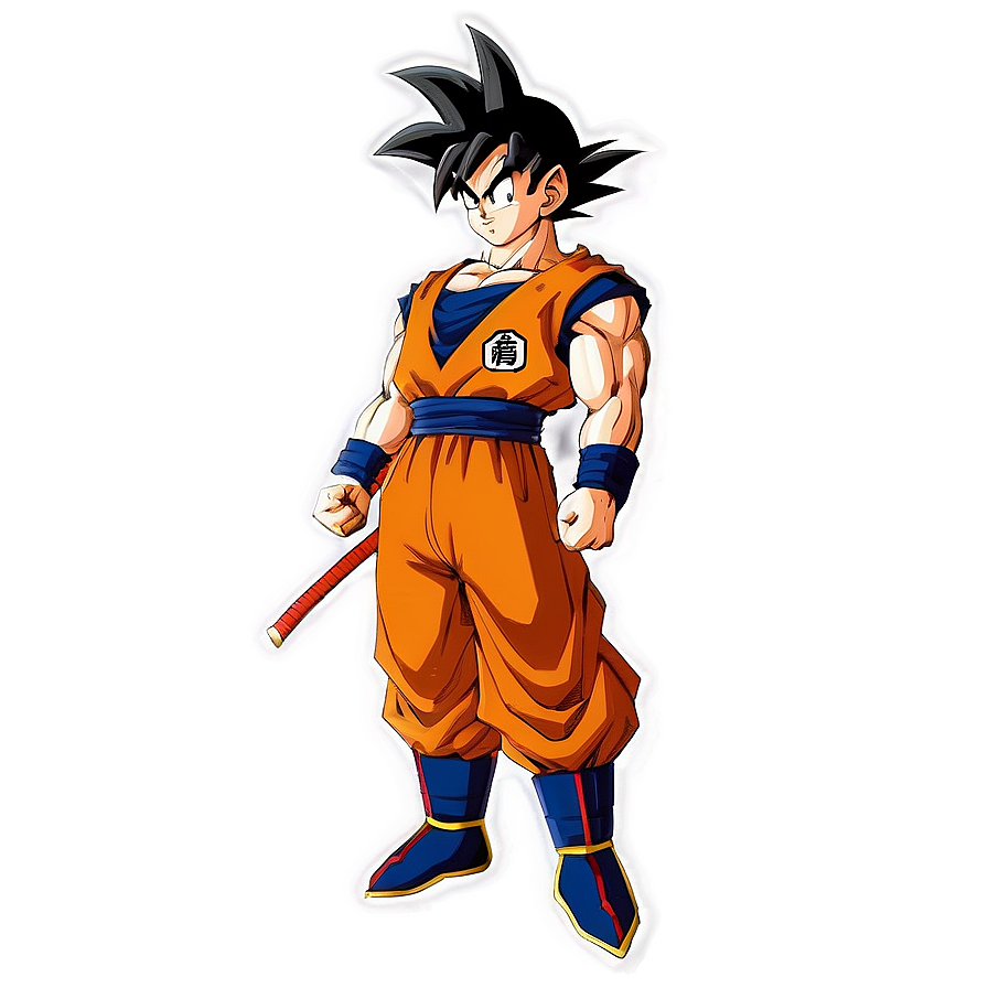 goku a PNG with transparent background