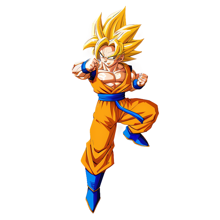 Goku Achieving Ssj3 Look Png Gcw