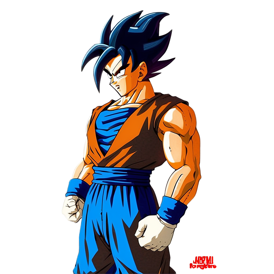 Goku and Vegeta Fusion PNG wdy6 PNG with transparent background