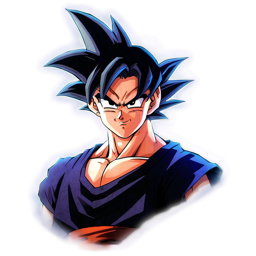 Goku Black Evil Grin PNG ryy PNG with transparent background