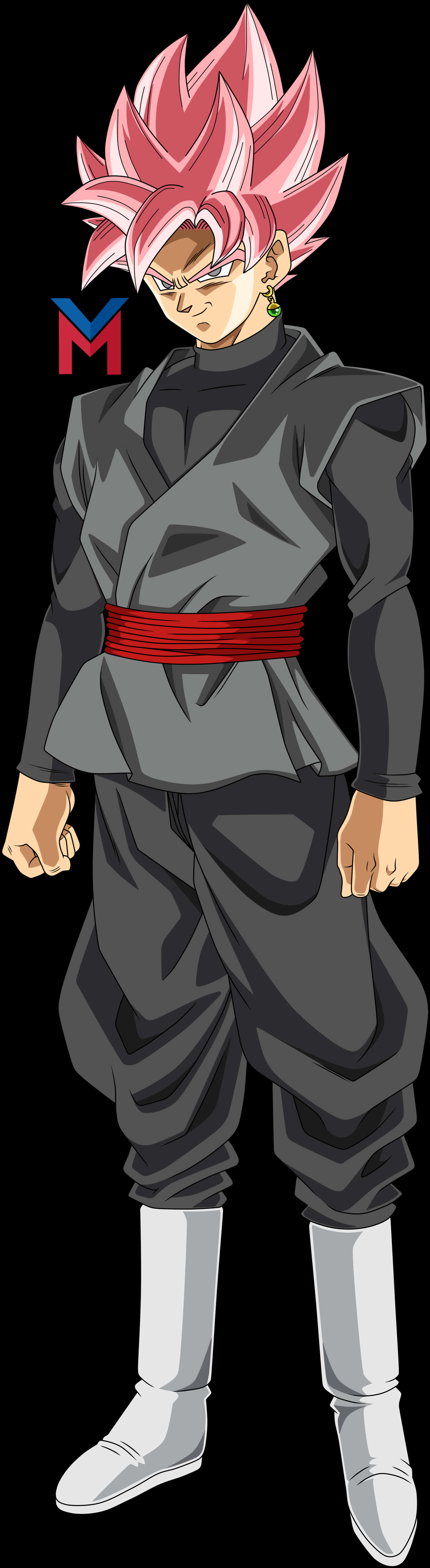 Goku Black Super Saiyan Rose Full Body