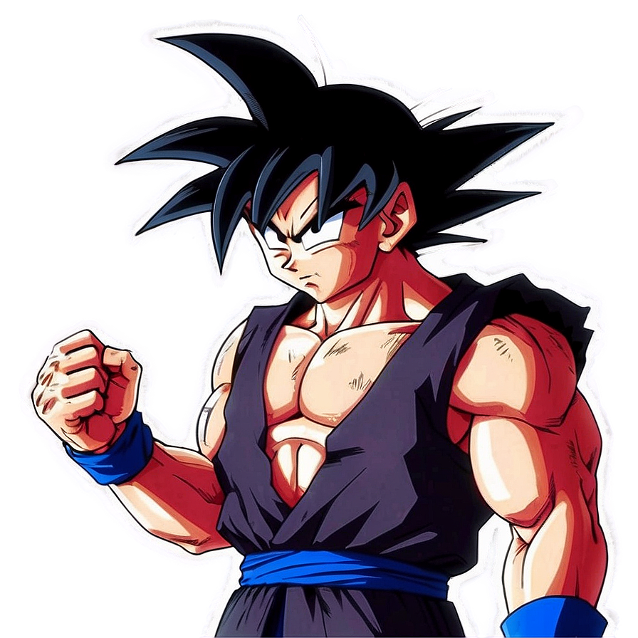 Goku Black Transformation Scene PNG prw PNG with transparent background