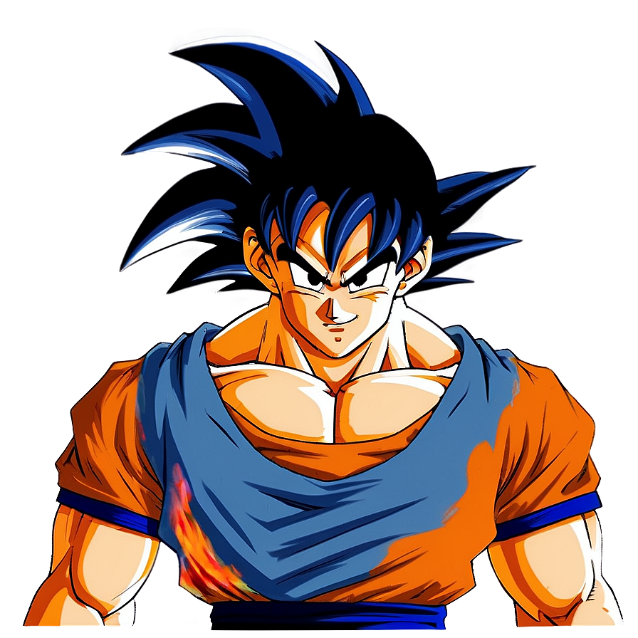 goku c PNG with transparent background