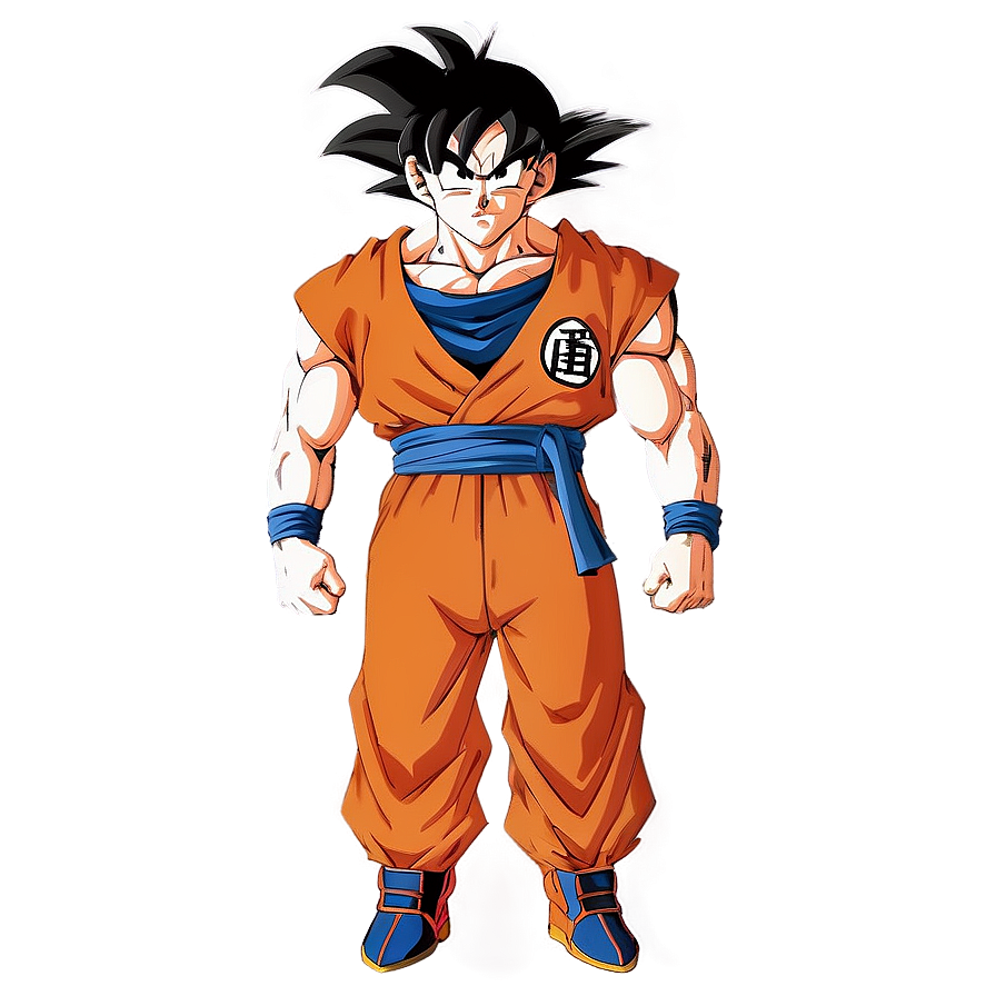 goku d PNG with transparent background
