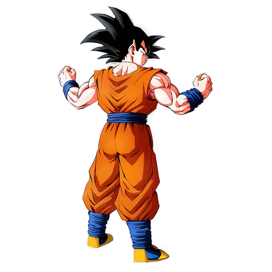 Goku Determined Stand Png Btv