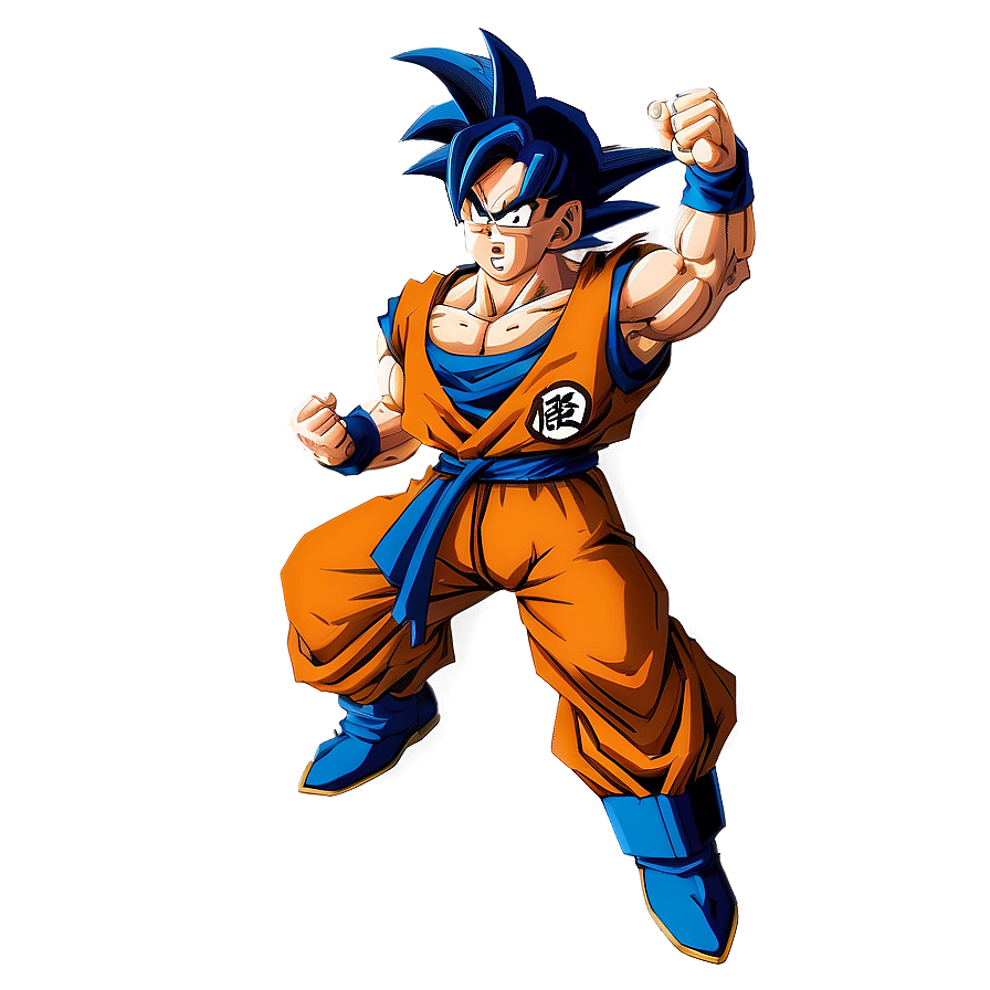 Goku Dragon Ball Z Pose PNG 66 PNG with transparent background