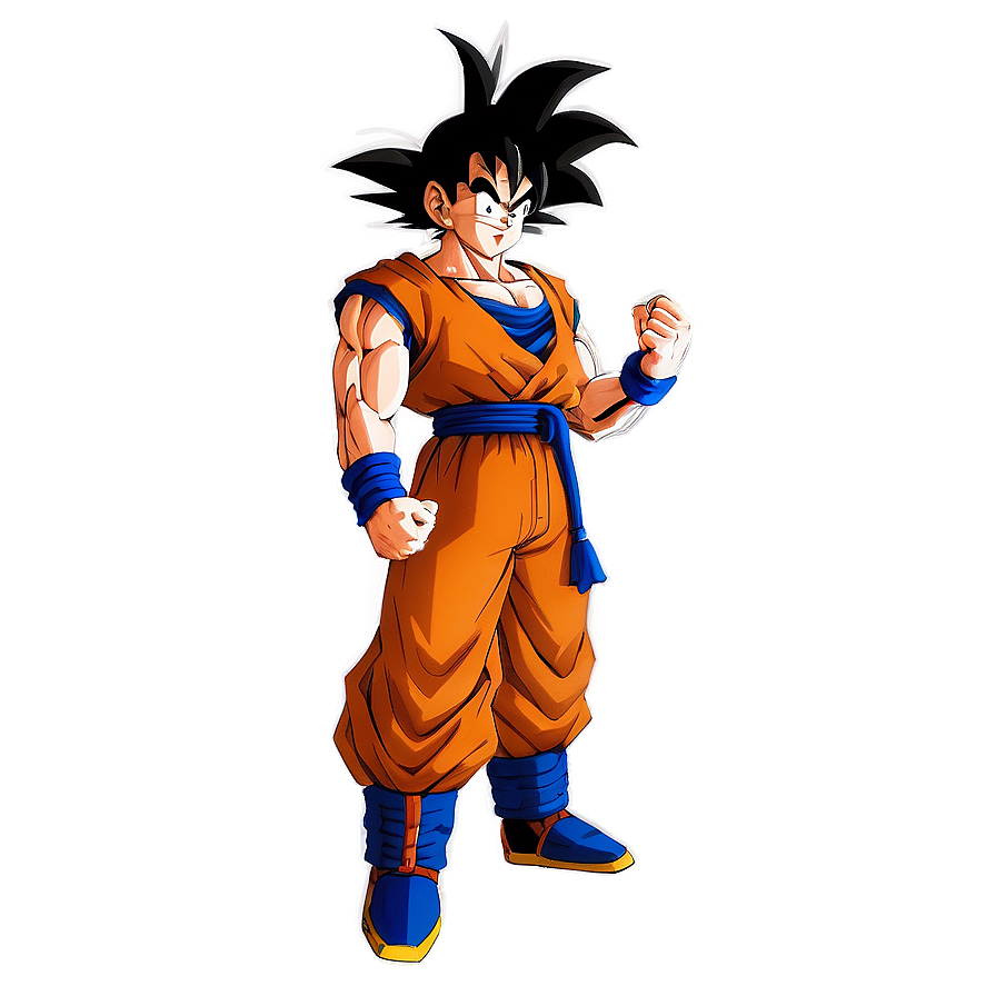 Goku Dynamic Stand Png 06292024