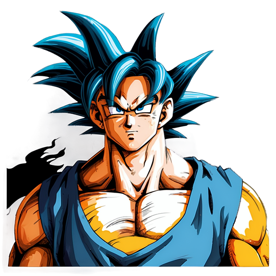 Goku Hair Detail Png 06122024