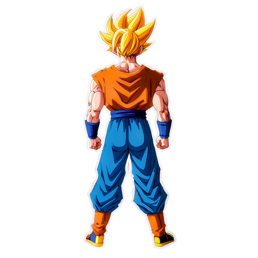 Goku Hair Flaming Aura Png 06122024