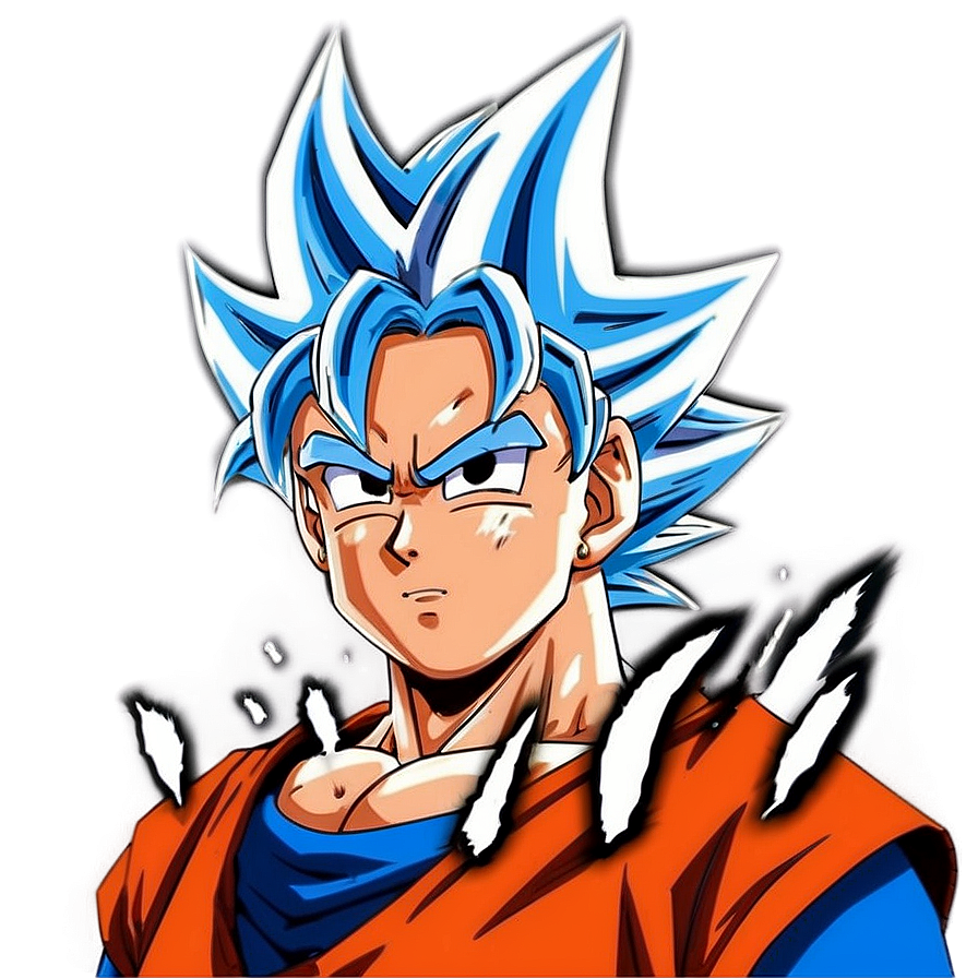 Goku Hair In Action Png Ubk3