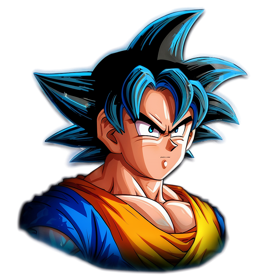 Goku Hair Shiny Effect Png Dne