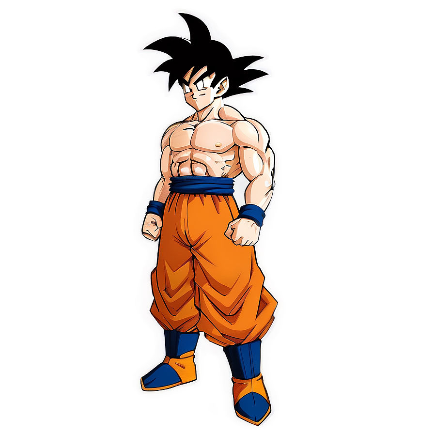 Goku Heroic Stand Png 06292024