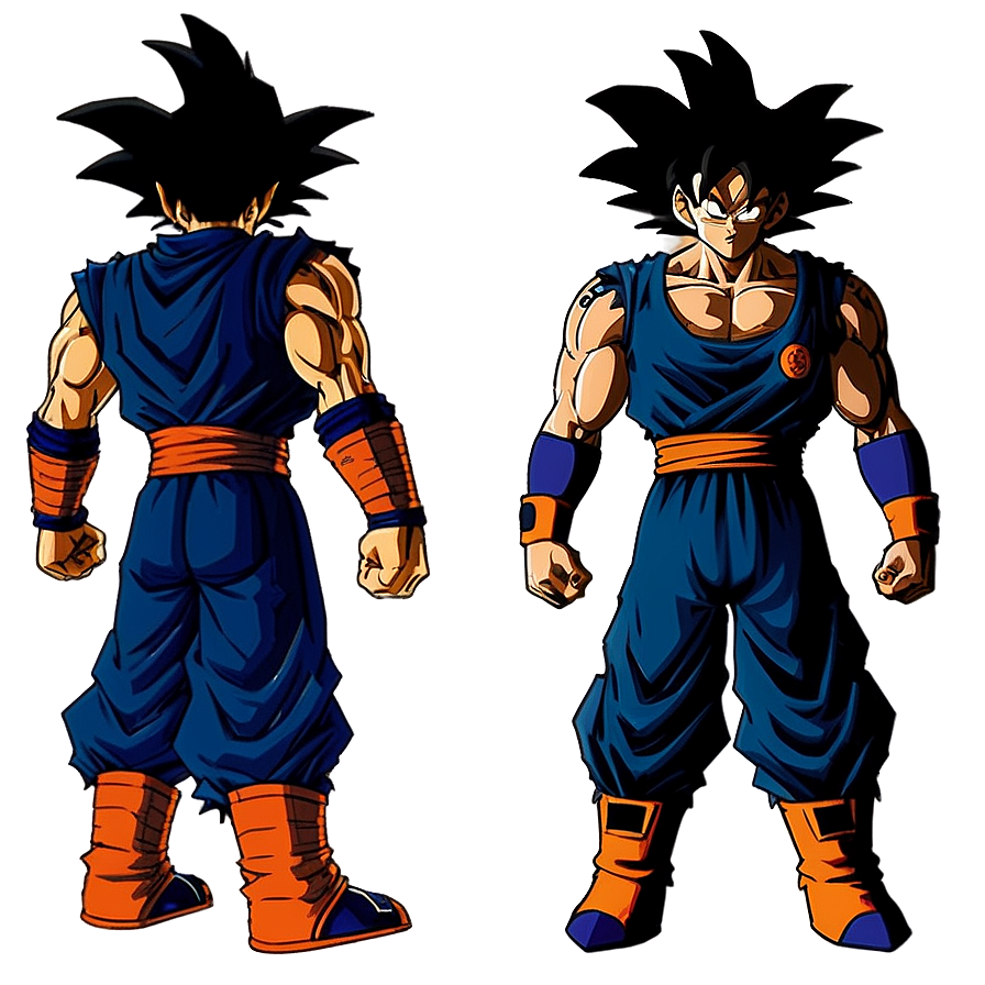 Goku Iconic Stand Png 28