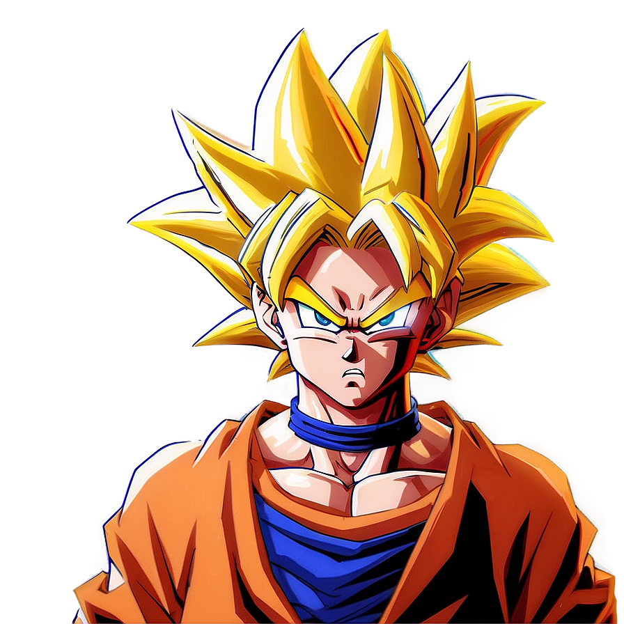 Goku In Super Saiyan 3 Form Png 06252024