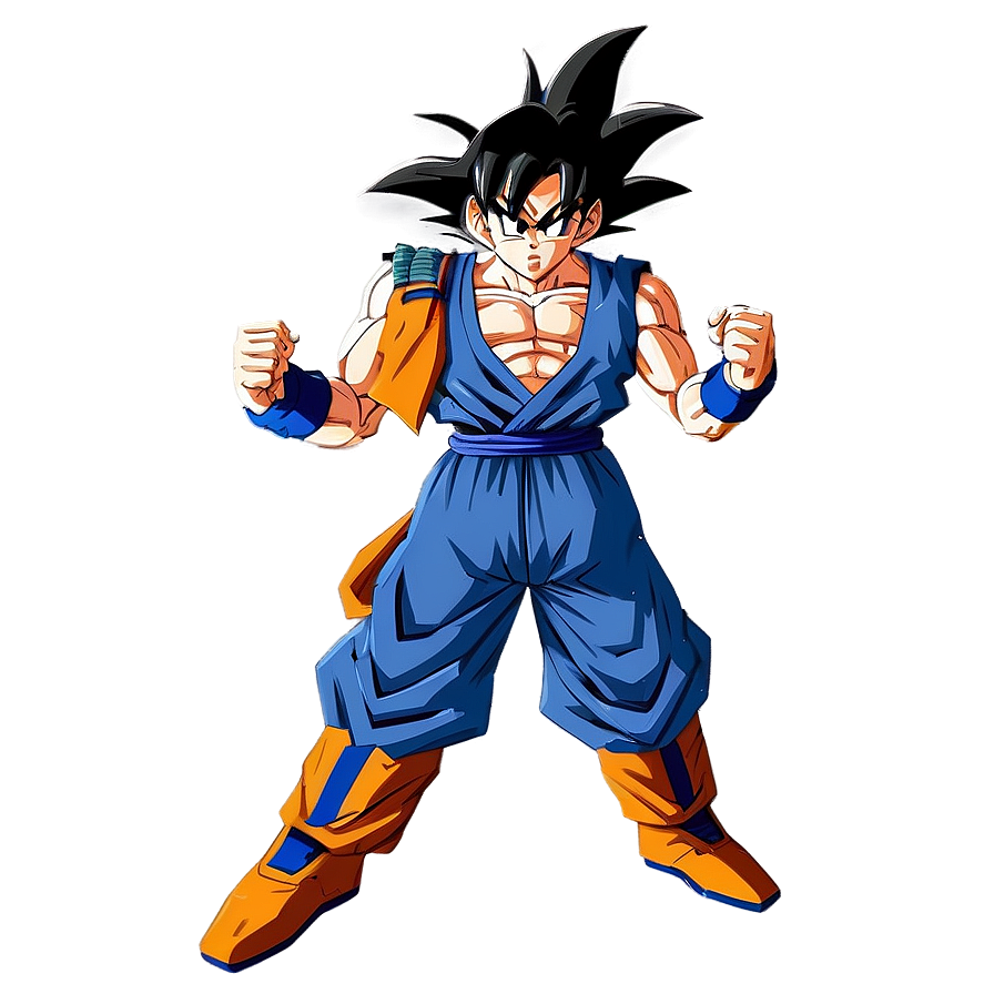 Goku Martial Arts Stand Png Vpf33