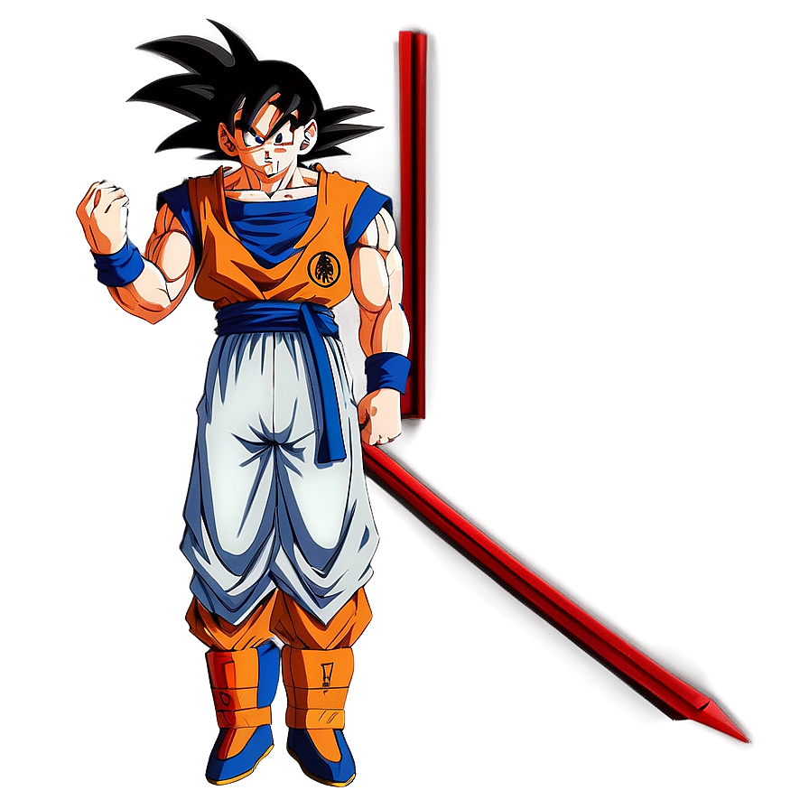 Goku Peaceful Stand Png 06292024