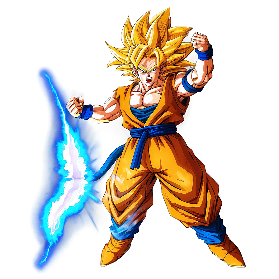 Goku's Ssj3 Moment Of Glory Png 34