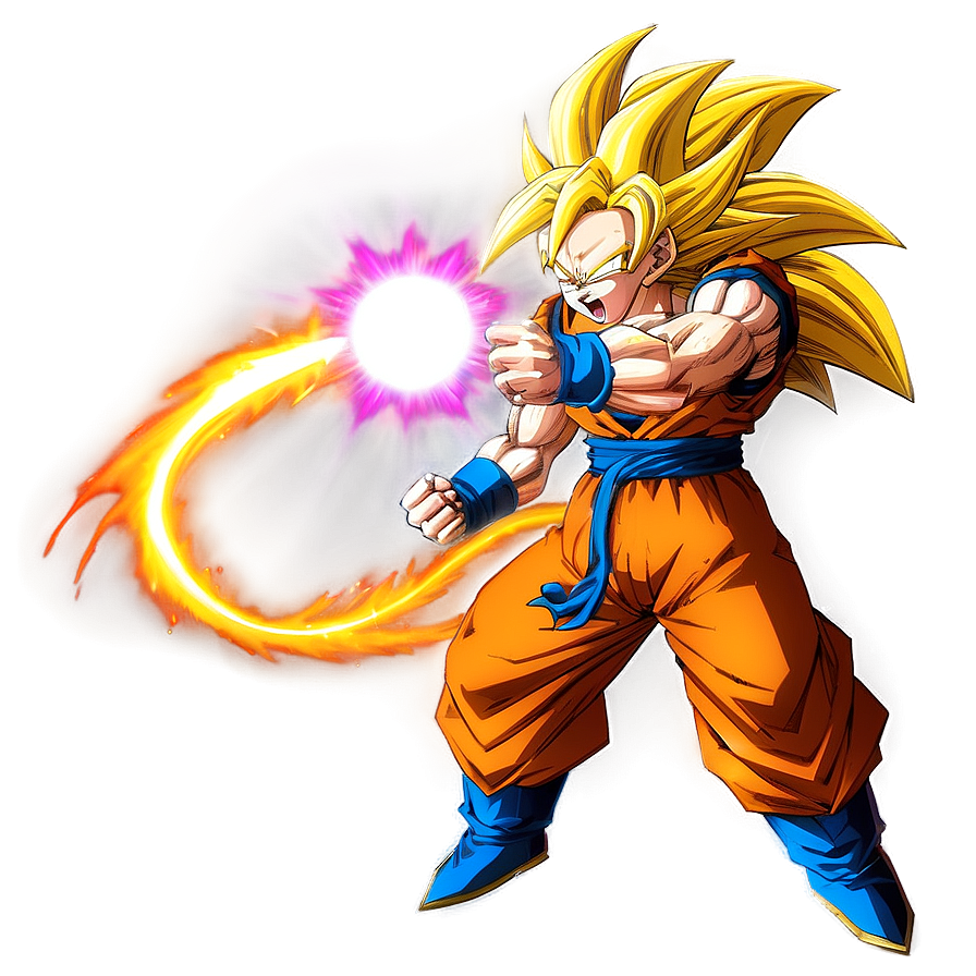 Goku's Ssj3 Ultimate Power Png 29