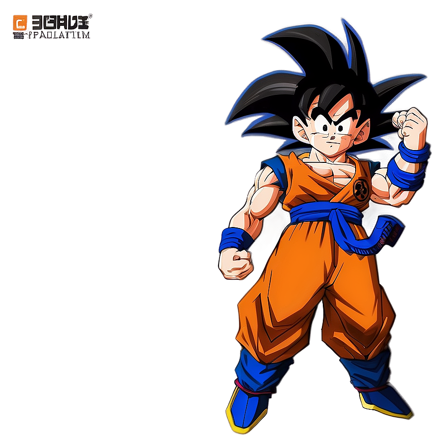 Goku Saiyan Saga Outfit PNG 19 PNG with transparent background