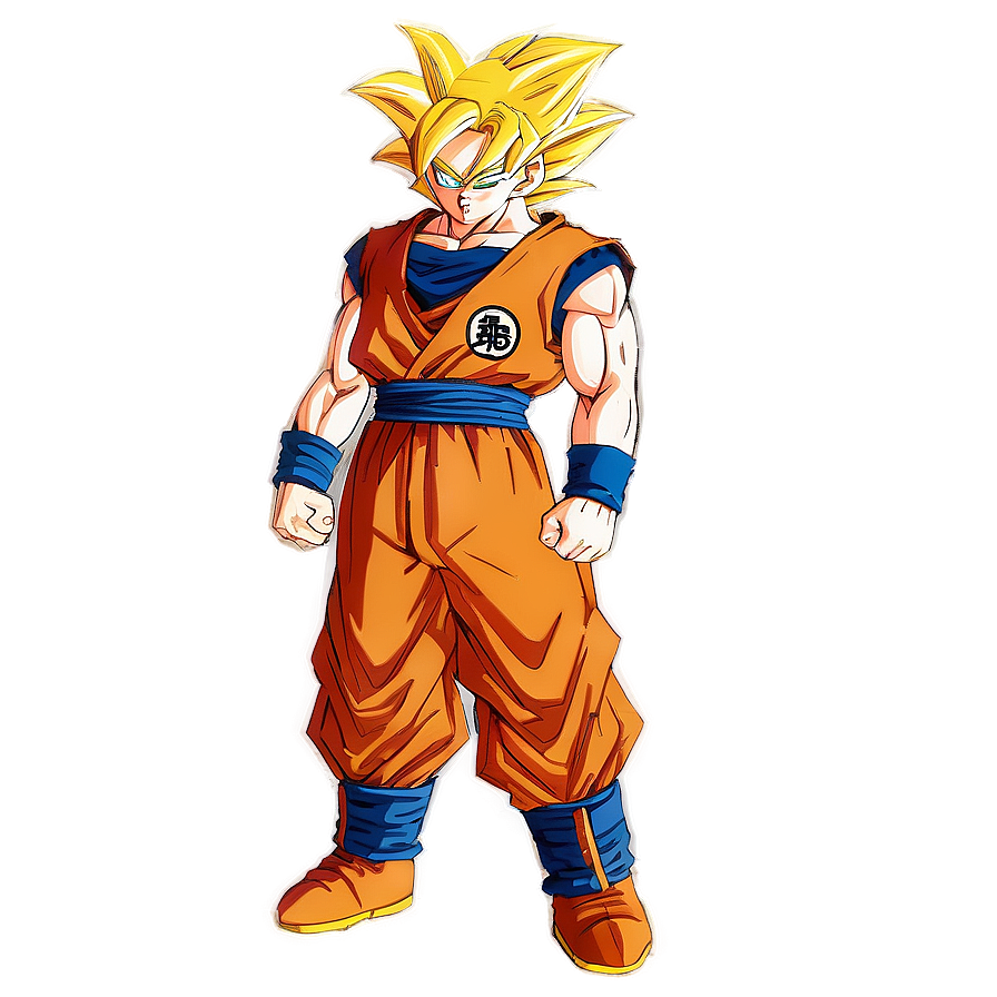 Goku Saiyan Saga Outfit PNG ilv PNG with transparent background