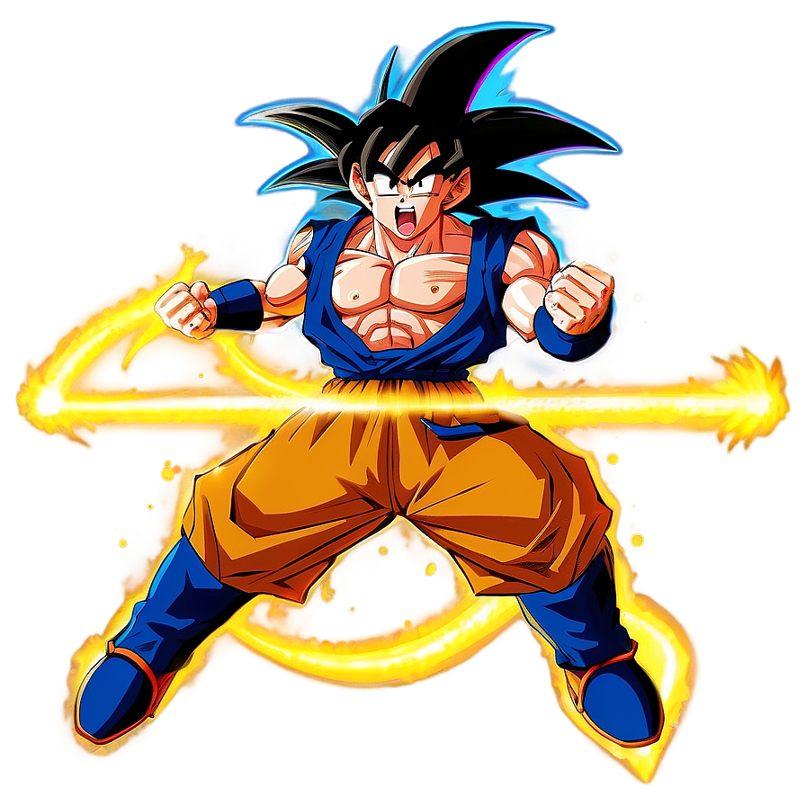Goku Spirit Bomb Technique PNG cxg PNG with transparent background