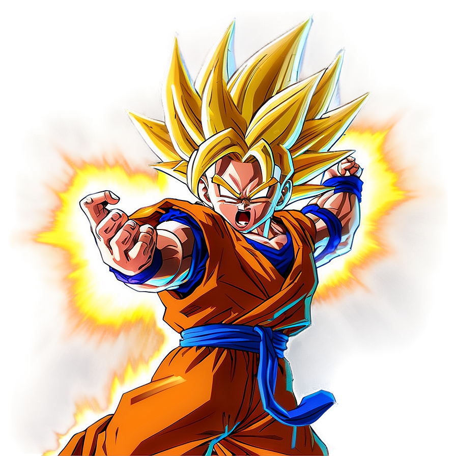 Goku Ssj3 Charging Up Png 90