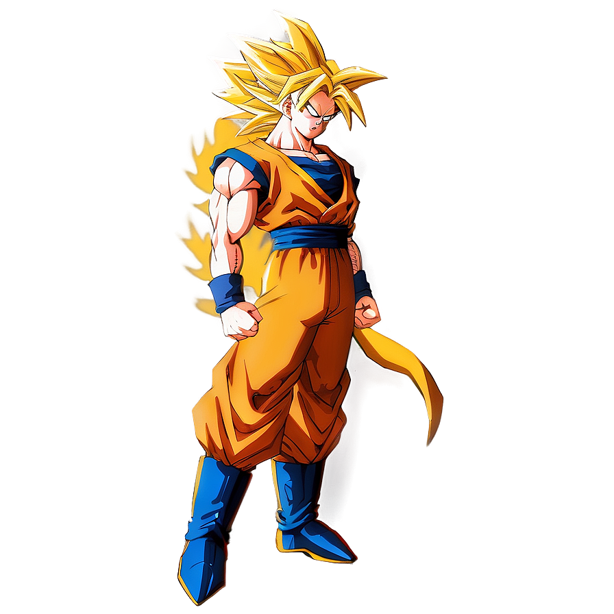 Goku Ssj3 Full Body Shot Png Yjo