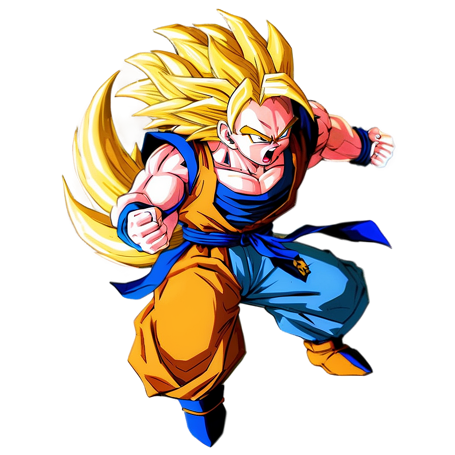 Goku Ssj3 Power Release Png 7