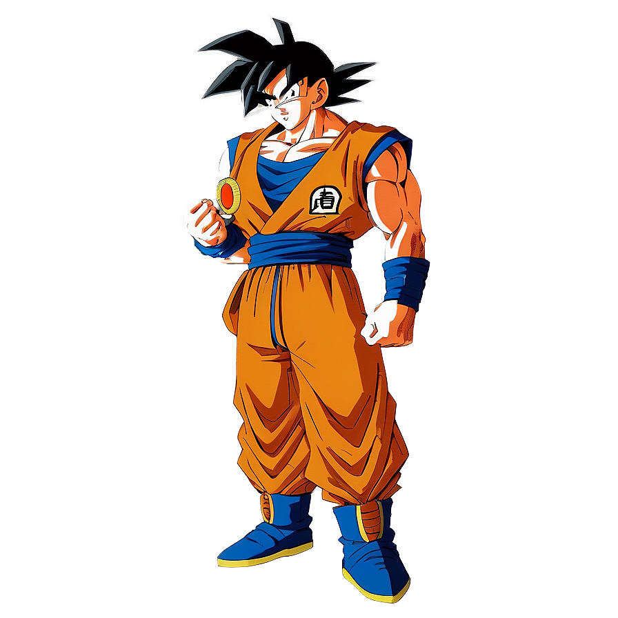 Goku Stand At Dawn Png 36