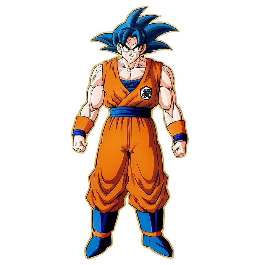 Goku Stand In Victory Png Kqw65