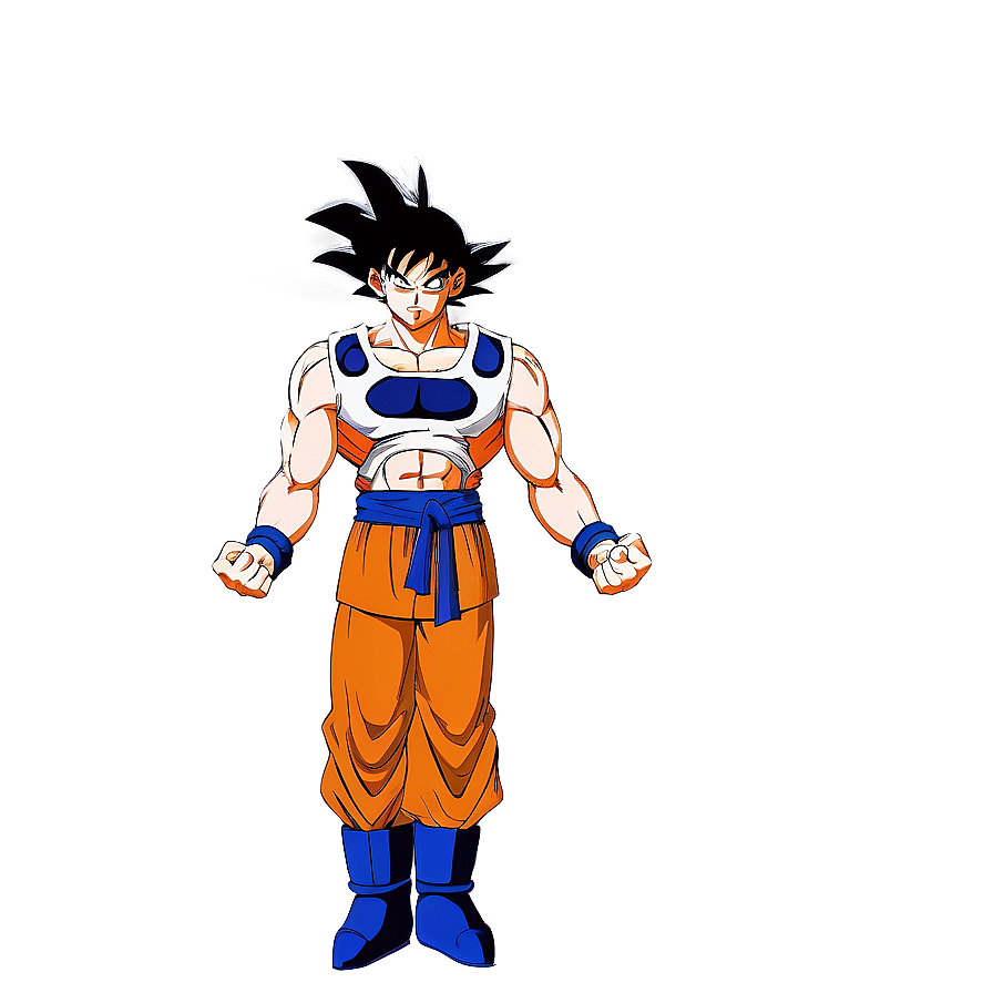 Goku Stand Under Sky Png 62