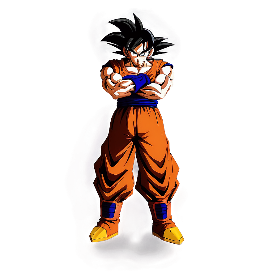 Goku Stand Under Sky Png 87