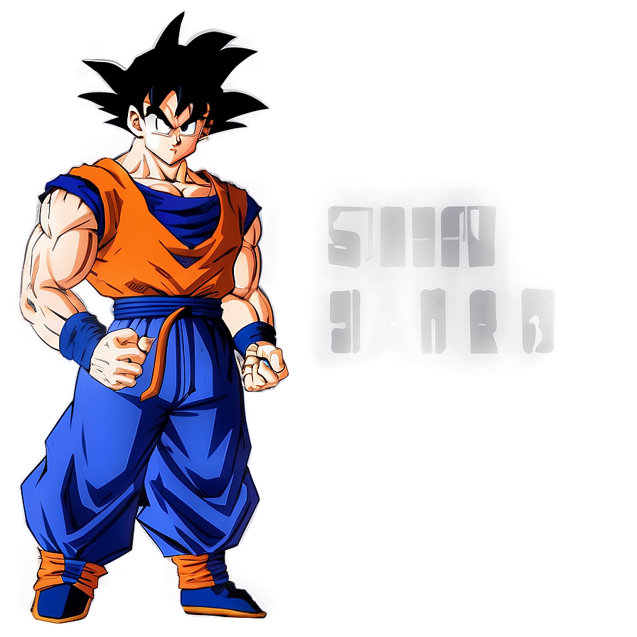 Goku Stand With Courage Png 06292024