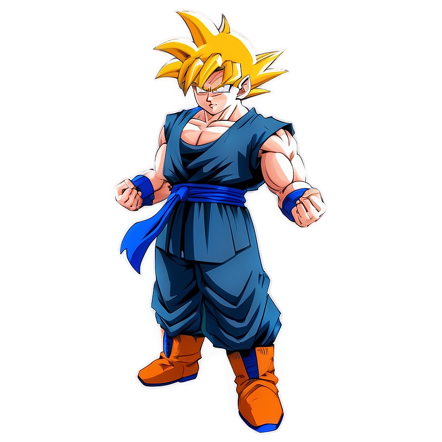 Goku Stand With Courage Png Psj