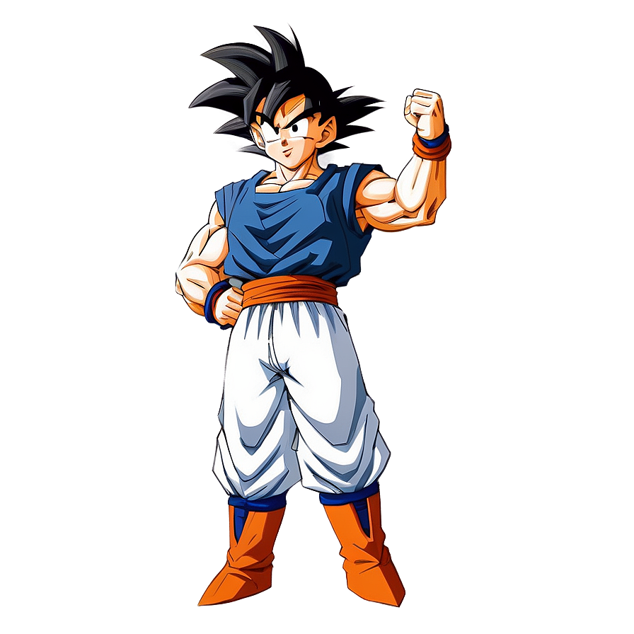 Goku Stand With Spirit Png 42