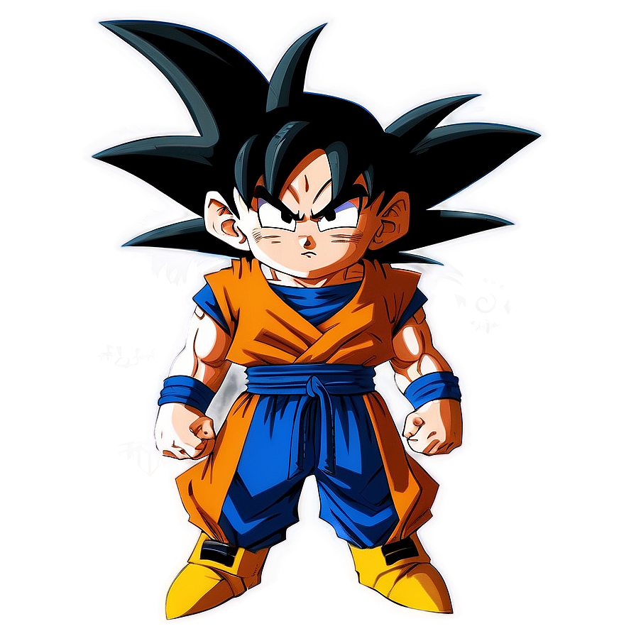 Goku Standing Fearless Png 52