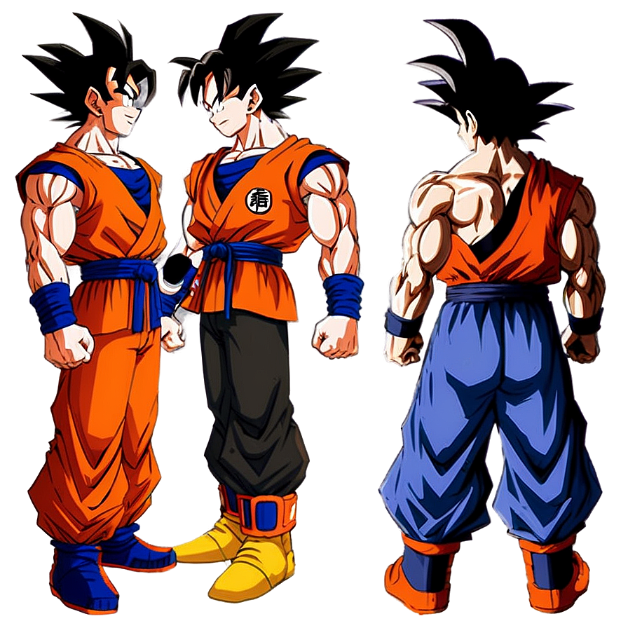 Goku Standing Proud Png Xxt82