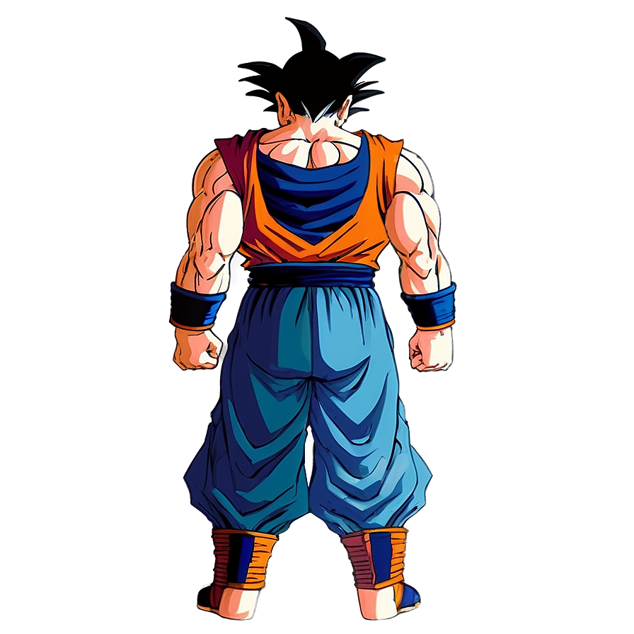 Goku Standing Strong Png 96