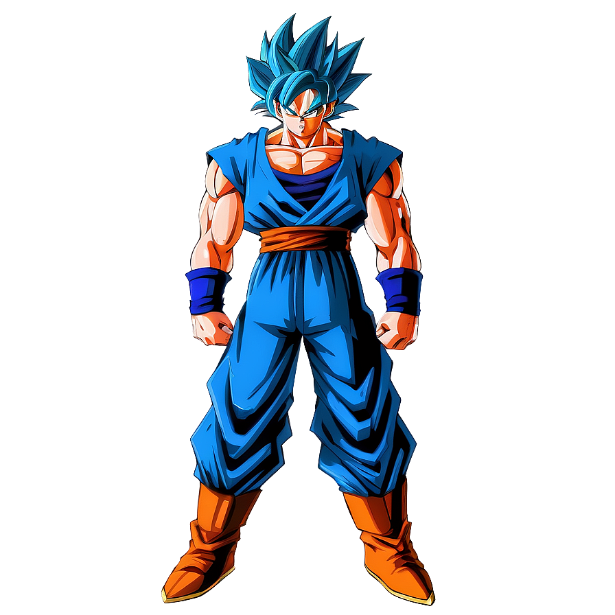 Goku Super Saiyan Blue Hair Png Fpk