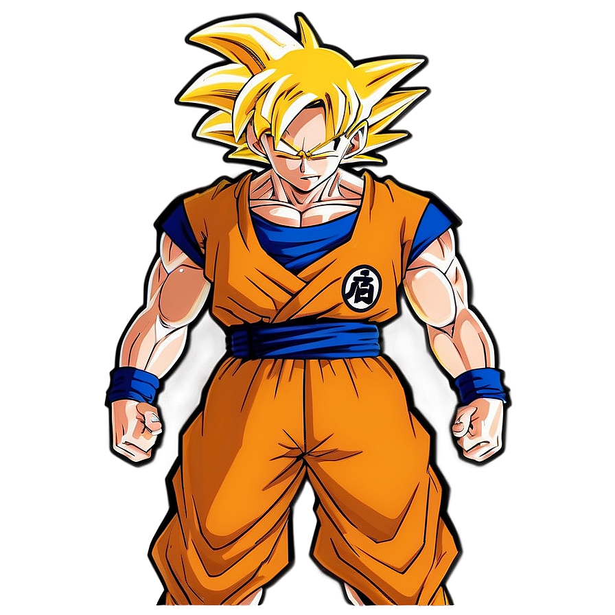 Goku Super Saiyan Levels Collage Png 98